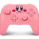 PowerA Wireless Nintendo Switch Controller - Kirby, AA Battery Powered (Battery Included), Nintendo Switch Pro Controller, Mappable Gaming Buttons, Officially Licensed by Nintendo