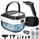 Pressurized Steam Cleaner 1.6L, 3-Level Adjustable Steamer for Cleaning, 10s Heat-Up, 2500W Handheld Steamer Cleaner for Home, Car, Kitchen, Floor, Multi-Surface Cleaning Machine, 19pcs Accessories