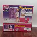 My Fancy Life Washroom Doll's Furniture Play Set for 12" Fashion Doll