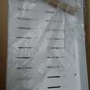 Pull out Cabinet Organizer, Wider Expandable(14"-24") Heavy Duty Slide out Drawers Fixed with Adhesive Nano Film for Pots, Roll out Shelf Storage for Kitchen Cabinet Organization(White-2pcs)(3 Rails)