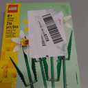 LEGO Daffodils - Building Toy for Kids, Girls and Boys, Ages 8+ - Birthday Gift for Kids - Artificial Daffodil for Bedroom Decor and Display - 40747