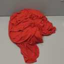 Table Skirts for Rectangle Tables 6ft - One-Piece Red Tablecloths and Skirt, Wrinkle Resistant Ruffles Elastic Cover for Banquets, Weddings, Events, Parties (72" x 30" (Rectangular))