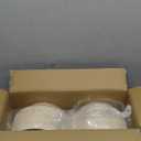 Dynta 110 Pack 32oz Paper Bowls, Large Compostable Disposable Bowls for Salads, Soups & Dog Feeding | Microwave & Freezer Safe (Natural Brown)