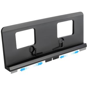 Adjustable Pin Music Stand, Fits Multiple Electronic Pianos&Keyboards, Built-in Stowable Sheet Music Clip
