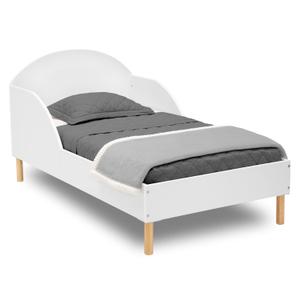 Delta Children Reese Toddler Bed - Greenguard Gold Certified, Bianca White