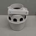 Dundas Jafine TDIDVKZW Indoor Dryer Vent Kit with 4" x 5' Duct