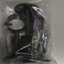 IHRDNNR Curtain Rod Brackets Heavy Duty Ceiling-Mount Drapery Hardware Holders Fit Rods up to 1 or 1.25 Inch Rods, Set of 3 (Bronze)