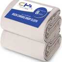 Canvas Painters Drop Cloth (Size 6 x 9 Feet - Pack of 2) - Pure Cotton Paint Drop Cloth for Painting, Curtains, Furniture & Floor Protection - All Purpose Thick Canvas tarp with Double Stitched Edges