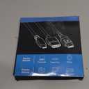 8K DisplayPort Cable,DP 1.4 Cable 3.3ft(8K@60Hz,4K@144Hz,2K@240Hz) Support 32.4Gbps,Gold Plated Connector,High Refresh Rate for Gaming Monitor,HDR,FreeSync G-Sync,Graphics Card,PC