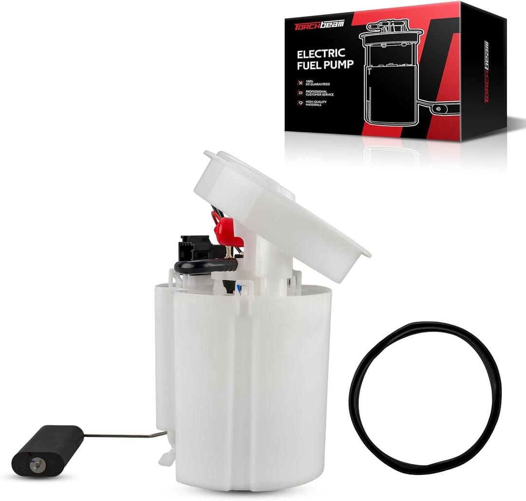 Torchbeam FG1016 Electric Fuel Pump Assembly, Fit for CLK320 2003-2005, C320 2002-2005 3.2L, C280 2006-2007 3.0L, C230 2002-2006 1.8L 2.3L 2.5L, C240 2002-2005 2.6L, Replace # E8475M, 2034702394