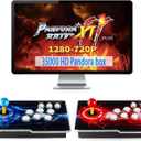 35000 Games in 1 Pandora Box Retro Arcade Game Console with Two Separate Host for PC & Projector & TV 3D 1-4 Players Category Favorite List Save/Search/Hide/Pause/Delete