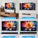 Sound Bar for Smart TV, 100W Sound Bar with 3 Dynamic RGB Lights,Bluetooth 5.3, ARC/Opt/AUX Connect, Dynamic Volume 3 Equalizer Modes,2 in 1 Detachable Soundbar for TV/PC/Gaming/Projectors
