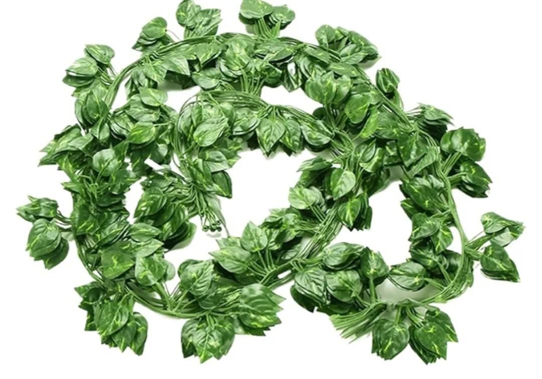 12PCS 84Ft Artificial Plants Fake Ivy Leave Greenery Vines for Wedding Party Kitchen Garden Wall Decoration Hanging Decor