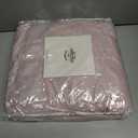 The Connecticut Home Co Throw Blanket Soft Fluffy Room Decor, Cozy Warm Throws for Bed, Couch, Gifts for Women, Bedroom Cute Aesthetic Blankets Shag and Sherpa, 65x50, Dusty Rose