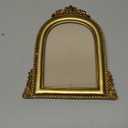 97 Decor Gold Vintage Picture Frames 5x7 - Vintage Gold Frame 5x7, Hand-crafted Resin Arched Antique Picture Frames 5 By 7 For Tabletop & Wall Hanging, Decorative Ornate 5 x 7 Frame For Home Bedroom