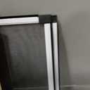 FLYZZZ Adjustable Sliding Window Screen Horizontal (15.74 ''H x 21-40''W) 2 Packs Expandable Window Screen Replacement for Home Medium