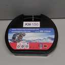 Snow-Chains Auto Fixing 1 Min Quick Fit Easy Installation Tire-Chains, Portable Reusable Universal Emergency Tire Traction Chain for Passenger Car, Pickup Trucks and SUV - Set of 2 (HKN-150)