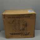 66 FT x 1/2" Retractable Garden Hose Reel by HOZEREEL, Outdoor Garden Hose Reels - Automatic Self Retract Wall Mount Hose Reel Enclosed Storage, Any Length Lock, 10 Pattern Nozzle-Grey