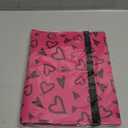 Large Transparent Jewelry Storage Book With 300 Pockets And 50 Jewelry Pouches,Travel Jewelry Organizer And Storage,Jewelry Binder Organizer For Earring,Bracelet,Necklace (300 Grids+50 Pvc Bags,Pink Heart)