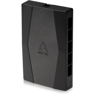 Arctic Case Fan Hub - 10-fold PWM Fan Distributor with SATA Power - Black