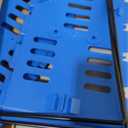 Tourna Ballport Tennis Ball Hopper Holds 80 Balls Durable and Lightweight Blue