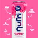 Nurri 30g Protein Ultra Filtered Milk Shake, Strawberry, 10-11 fl oz Cans BBD July 29 2027