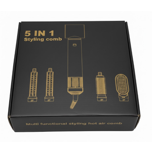 5 in 1 Styling Comb, Dark Green