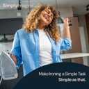2 x SimplyImagine Flexible Iron Cord Holder - Metal, Tabletop Mount - Tangle-Free Pressing & Ironing Board Cord Holder - Universal Fit & Steam Compatibility