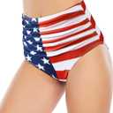American Trends High Waisted Bikini Bottoms Ruched Tummy Control Swimsuits Bottoms Sexy Swim Bottom Bathing Suits for Women (XX-Large, Usa)