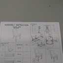 VESCASA 18" W Upholstered Dining Chairs with 13" H Padded Back, Farmhouse Dining Chairs with Natural Wood Legs for Kitchen, Dining Room, Set of 2, Beige Linen