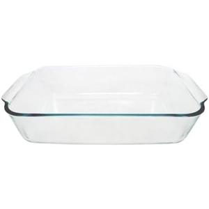 Pyrex 233-D 2.2 Qt Deep Hold-Everything Glass Baking Dish (Great for baking Casseroles, Lasagna, Cakes, and Much More) - Made in the USA