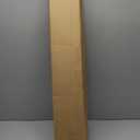LazBlinds No Drill Bamboo Roman Shades, 34" W x 48" H, Star-Brown
