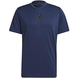 adidas Mens Primeblue Designed 2 Move 3-Stripes Tee US 3XL
