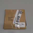 Double Toggle Light Switch Cover Aria Metal Wall Plate, 2-Pack Black 2 Gang, Light Switch Cover Decorative Wallplate, Durable