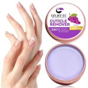 2 x Gelike EC Cuticle Cream Softener for Manicurists: Organic Nail Moisturizer for Dry Damaged Nails - Natural Care Balm - Cuticles Remover & Soothe Hangnails - Salon & Home Use for Young Woman