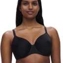 Chantelle Womens Comfort Chic Back Smoothing T-Shirt Bra (36G, Black)
