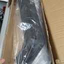 STSEV01 Front Bumper Lip Splitter Spoiler Fit for Honda Civic Type R Type-R FL5 2023 2024 2025, 3pcs Air Dam Chin Body Kit Underbody Lip Accessories (Carbon Fiber Style)