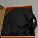 Heated Hand Warmer Pouch Hand Muff with 10000mAh Rechargeable Power Bank Portable USB Hand Warmer Muff for Football, Hunting, Fishing, Camping, Winter Outdoor Events Black