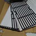 SafBbcue 16 15/16" Cooking Grates for Charbroil 463344015 463344116 463343015 463371116 463370015 466642616 463251713 463340516 463371719 463250509 463370719, Cast Cooking Grids for G467-0002-W1