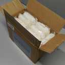 18 Pack Travel Pill Boxes Bulk Small Pill Case Portable Pill Organizer 8 Compartments Pill Box Dispenser Daily Vitamin Jewelry Organizer Travel Must Haveswith(White with 192 Pcs Labels)