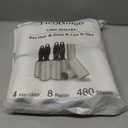 480 Sheet Extra Sticky Lint Roller - Pet Hair Remover for Clothes - 4 Handles + 8 Refills Pack