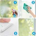 2 x 9 Sheets Christmas Snowflake Window Clings Winter Wonderland Decal Stickers Let it Snow Reindeer Snowman Window Seasons Decals for Elk Snowball Holiday Home Kitchen Living Room (Winter3)