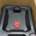 Performance Tool W4077 16-Quart Oil Drain Container, Deep Drain Well, Integrated Handle, Sealing Rubber Gaskets, Black
