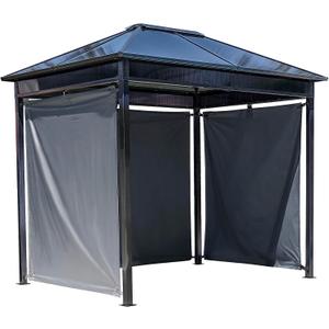 Sojag Danxia Grey 7 Ft. X 9 Ft. Gazebo