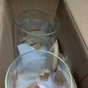 FillTouch 2 Pack 2.5 Gallon Glass Drink Dispensers for Parties