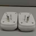 DEWENWILS Indoor Countdown Timer Outlet 2Pack, Timers for Electrical Outlets, 125V/15A/1000W Auto Shut Off Safety Outlet, One 3-Prong Grounded Outlet, Light Timers, 1/3 HP, UL Listed