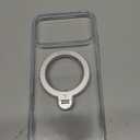 TORRAS 360 Magnetic Stand for iPhone 17 Pro Max Case, Fit for MagSafe, Non-Yellowing Clear Case for iPhone 17 Pro Max Phone Case with Kickstand & Camera Control, Hard PC Protection, Q3 Spin