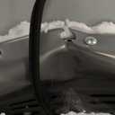 Kitchen Elite Air Fryer French Door Oven,15.8 Qt Toaster Oven Countertop Combo,18 Presets & 1 Preheat & Light, Airfryer Basket,Wire Rack,Baking Pan,Crumb Tray,Compact Design,Stainless Steel,Small : Home & Kitchen