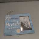 Beach Picture Frame, Coastal Beach Nautical Couple Picture Photo Frames 4x6, Beach Wedding Gifts for Women Men Beach Lover, Coastal Decor for Beach House Bedroom Trip Vacation Gifts