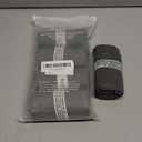 Trailoom Microfiber Workout Towels - Quick Dry, Highly Absorbing, Odor-Free, for Men & Women - Gym Sweat Sports Towel for Hot Yoga, Tennis, Running, Exercise, Working Out, Camping, Set of 5 Dark Gray